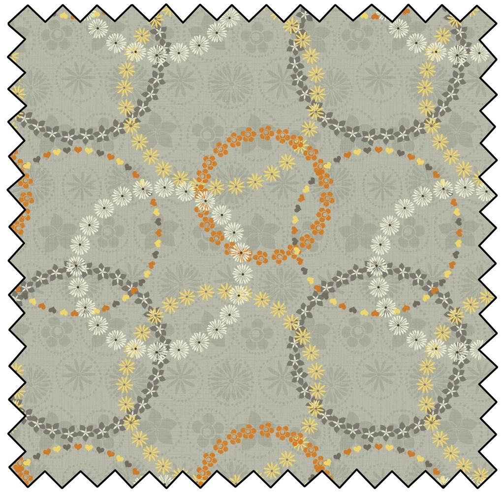 SONG BIRD - Floral Chains - TAUPE