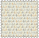 SONG BIRD - Musical Notes - CREAM