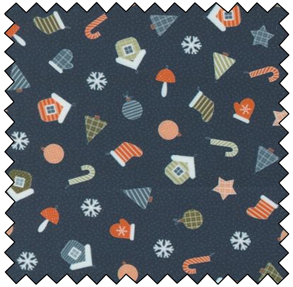 Purrfect Christmas - Handmade Ornaments - MIDNIGHT