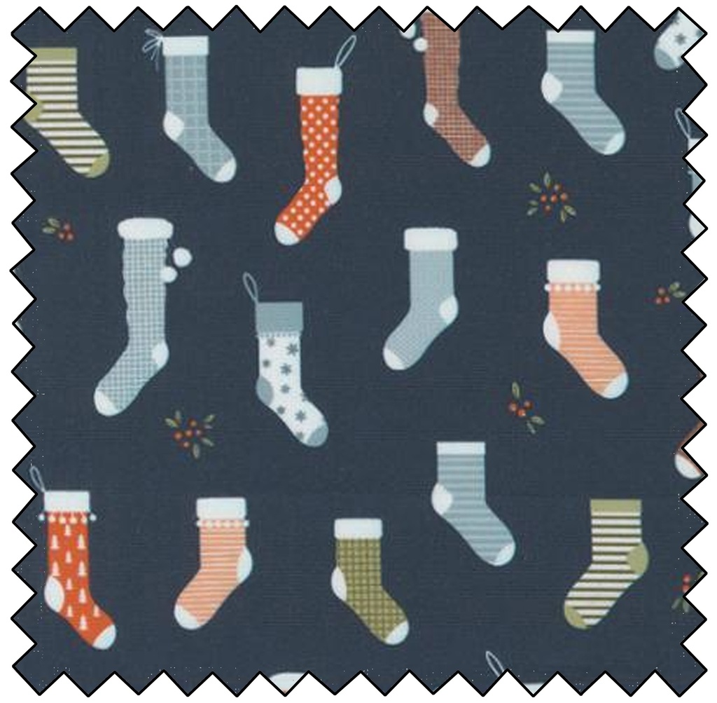 Purrfect Christmas - Sweet Stockings - MIDNIGHT - sale