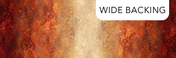 Stonehenge Oh Canada - Ombre 108" Backing - RUST MULTI