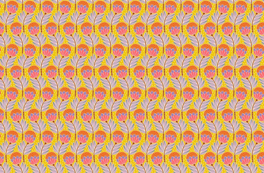 Shooting Star - Bouncy Blooms - Saffron