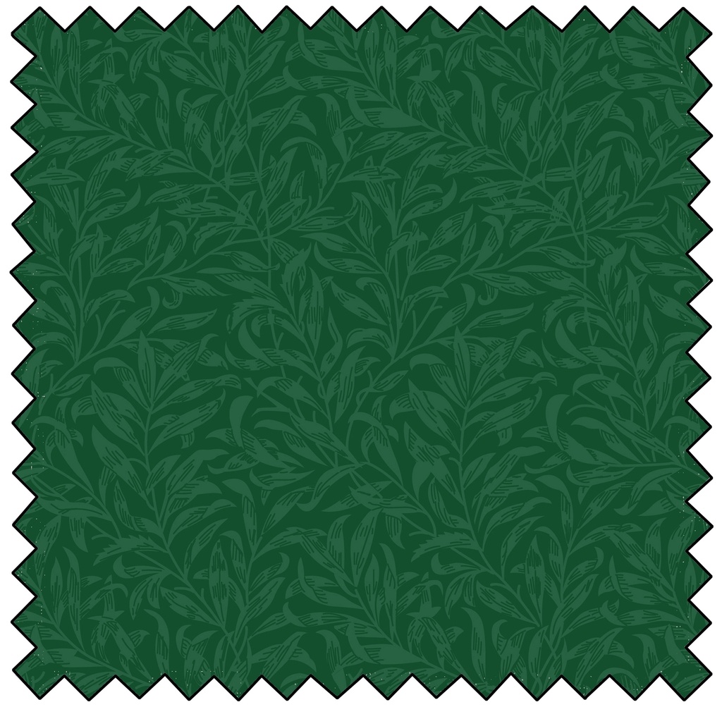 William Morris Willow Bough - RICH GREEN