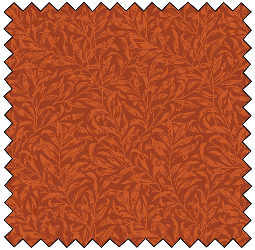 William Morris Willow Bough - RUST