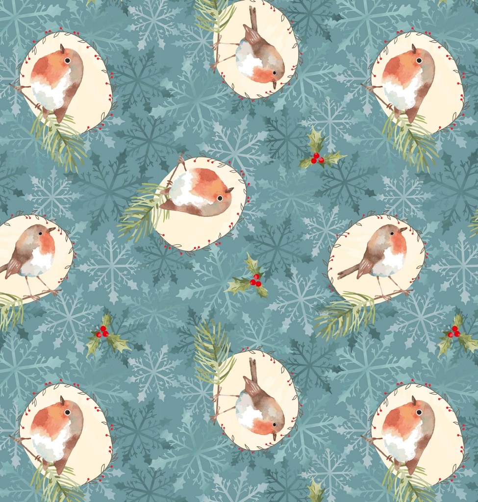 FEATHERED FOILAGE - Robin Sprigs