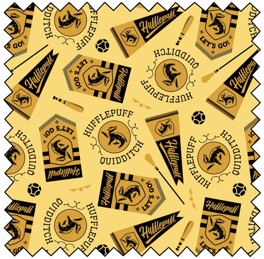 HARRY POTTER HOUSE OF CHAMPIONS - Hufflepuff Banners - Yellow