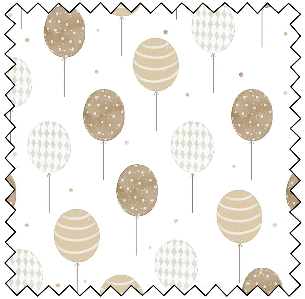 TEDDY BEAR TALES - Up, Up & Away - WHITE