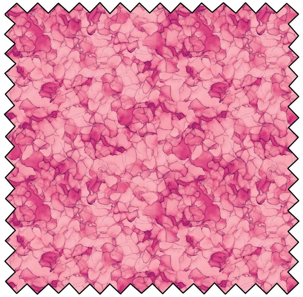 FLIGHT OF BEAUTY - Petal Mosaic - PINK