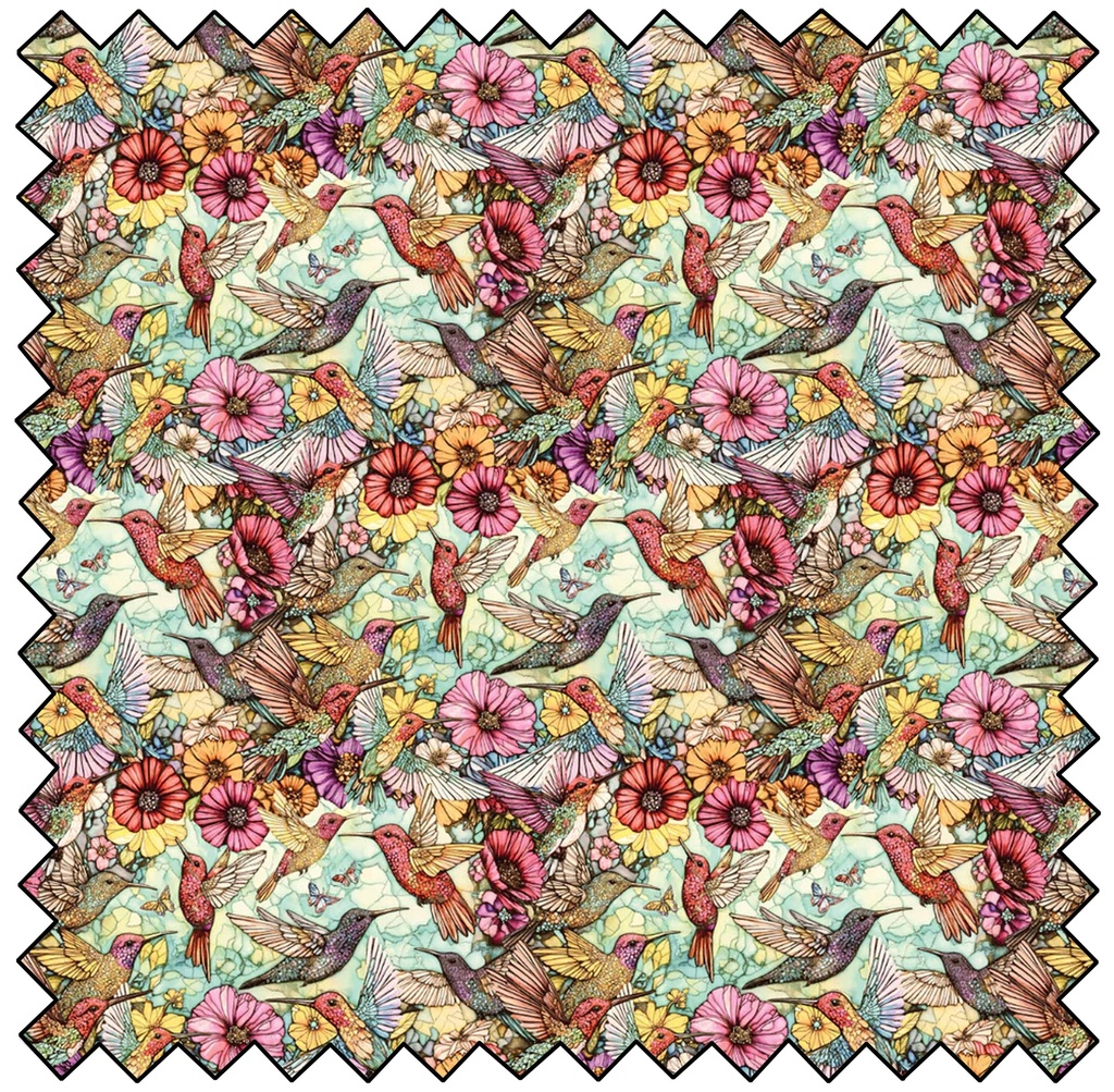 FLIGHT OF BEAUTY - Hummingbird Harmony - MULTI
