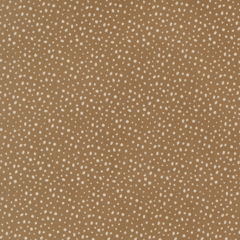 GINGERBREAD LANE - Flurry Dots - COCOA