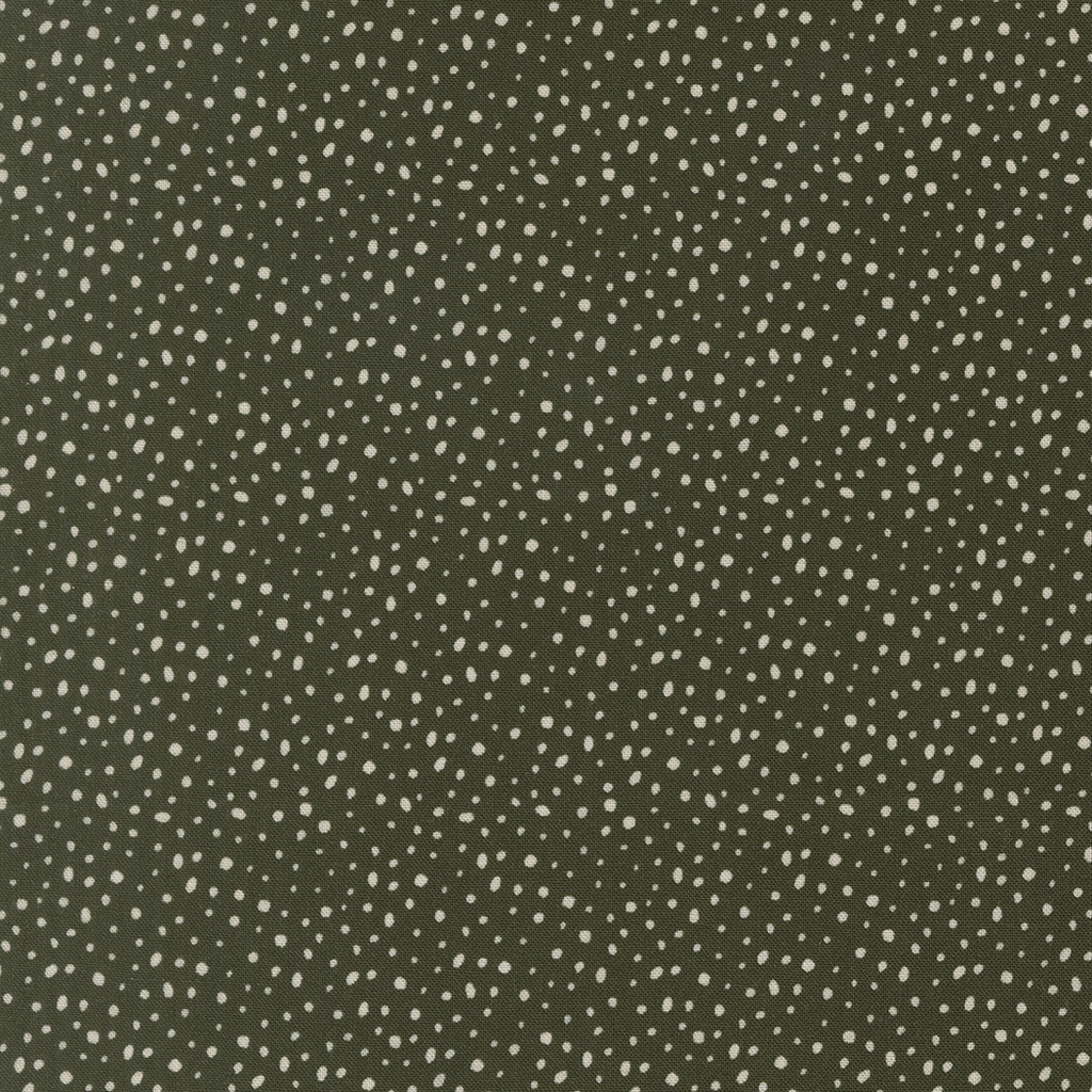 GINGERBREAD LANE - Flurry Dots - PINE