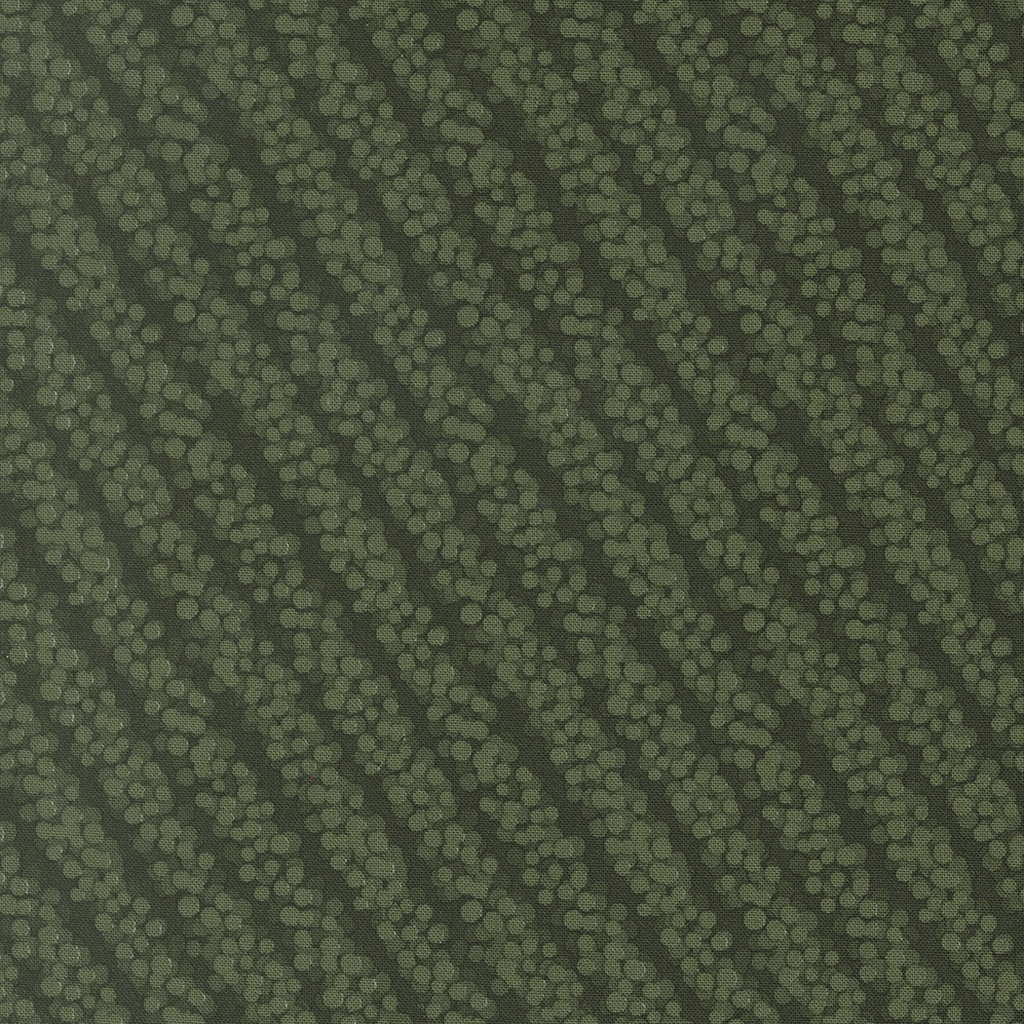 GINGERBREAD LANE - Flowing Forest Stripe - FOREST
