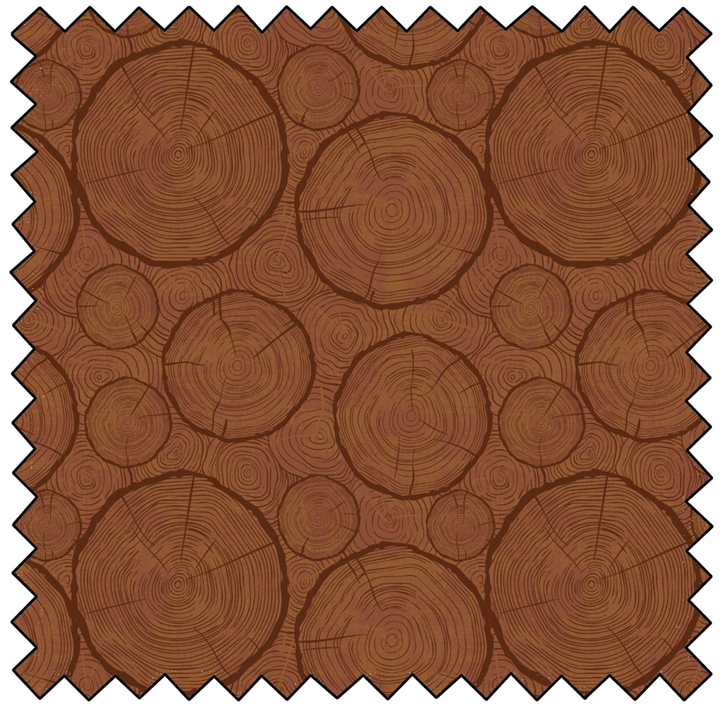 Wanderer of the Woods - Woodgrain - BROWN
