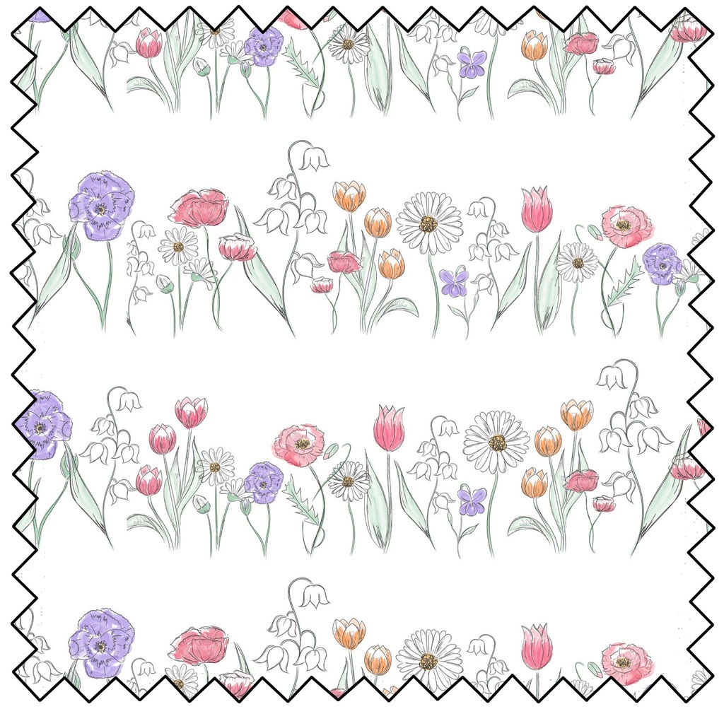 Wild Flowers - Bloom Border - MULTI