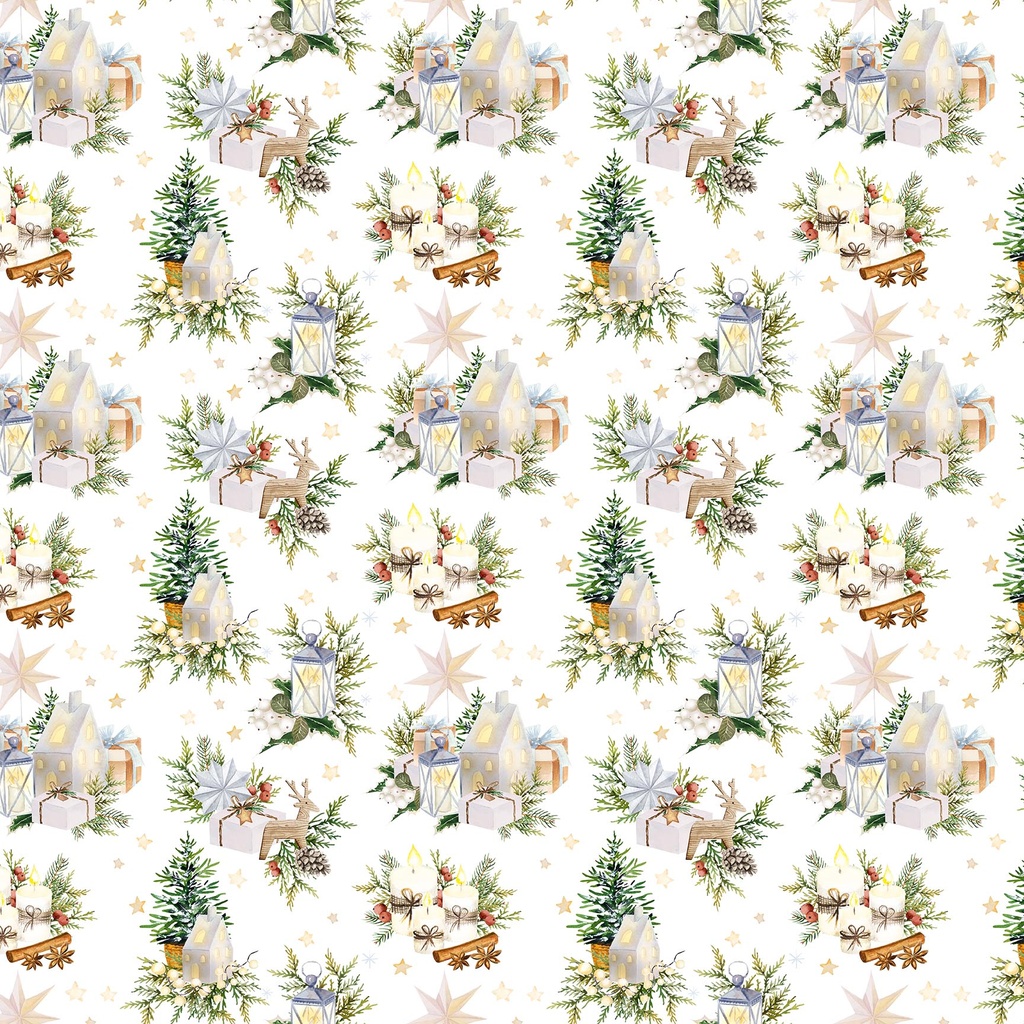 Snowbound - White Christmas - WHITE