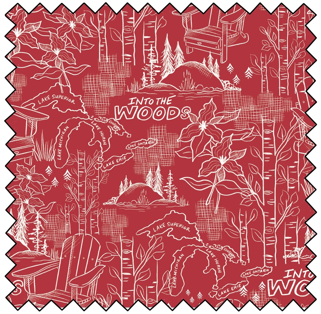 OH CANADA - Into the Woods - RED