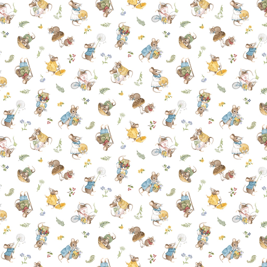 Country Mouse - Toss - WHITE/MULTI