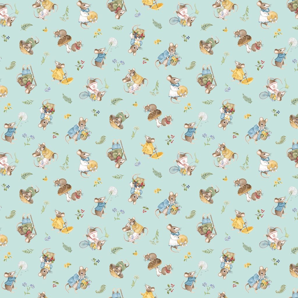 Country Mouse - Toss - BLUE/MULTI