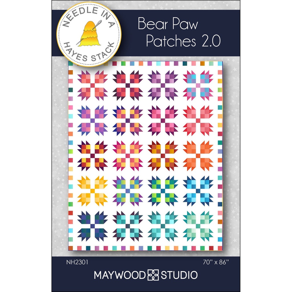 Bear Paw Patches 2.0 Pattern- final sale