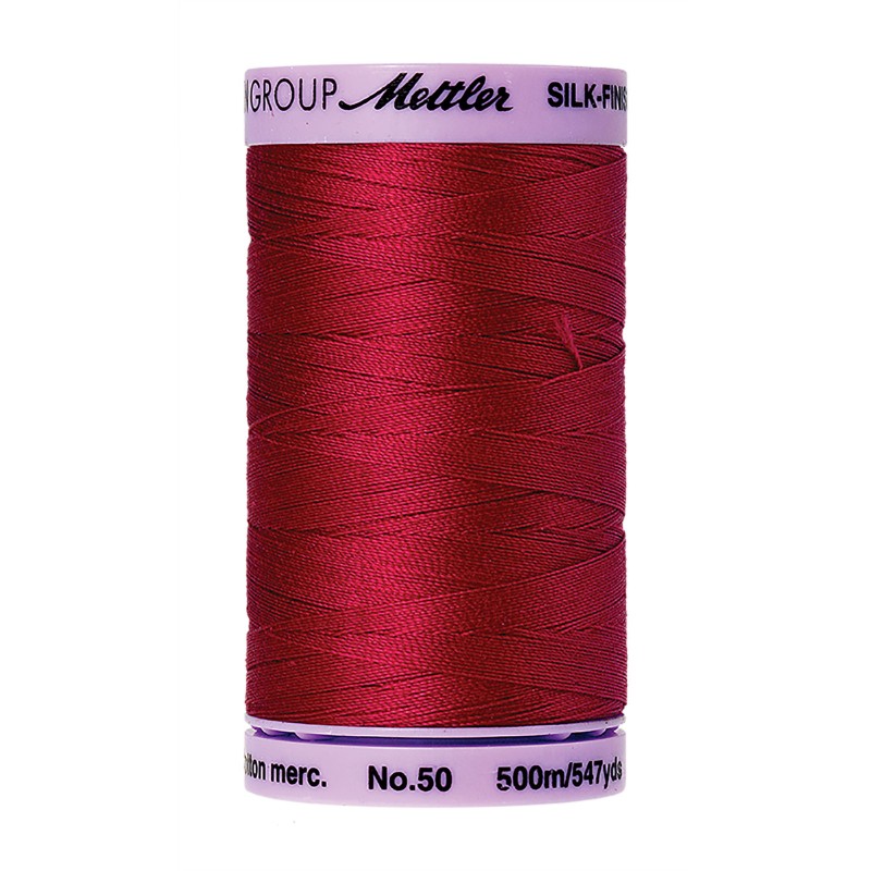 Silk Finish 50wt - 500M - COUNTRY RED - #0504