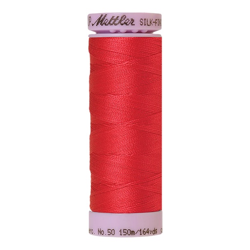 [MET9105-1391] Silk Finish 50wt - 150M - GERANIUM - #1391