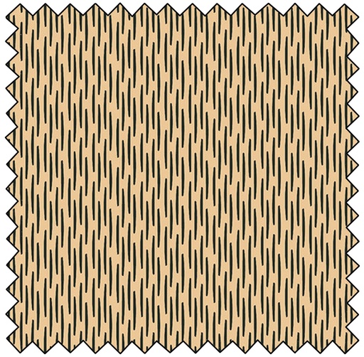 [HEG893-64] Into The Jungle - Tiger Skin - TAN - sale