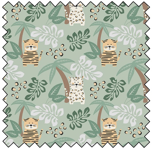 [HEG885-64] Into The Jungle - Jungle Scenic - GREEN- SALE