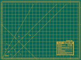 [O1160074] OLFA Rotary Cutting Mat - 18" x 24"