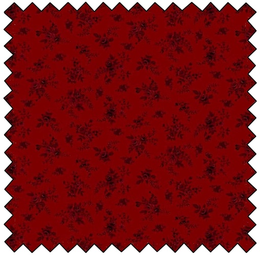 [HEG967-88] Autumn Farmhouse - Floral - RED*