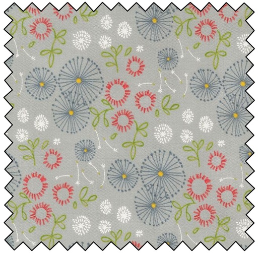 [M548752-16] Dandi Duo - Small Focal Print - SLATE FINAL SALE