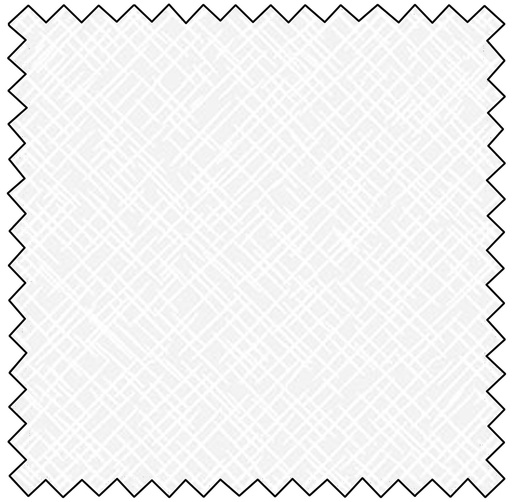 [P10015-10] Basically Black & White - Open Weave - WHITE