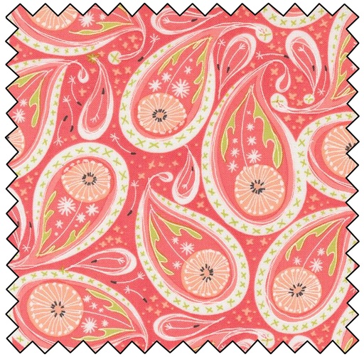 Dandi Duo - Paisley - CORAL FINAL SALE
