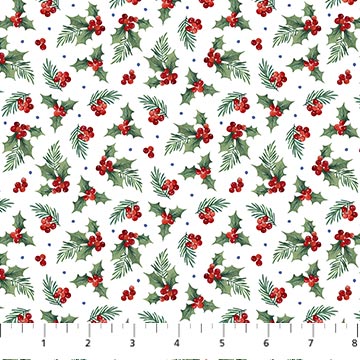 [N26898-10] Farmstead Friends - Holly - WHITE MULTI - sale