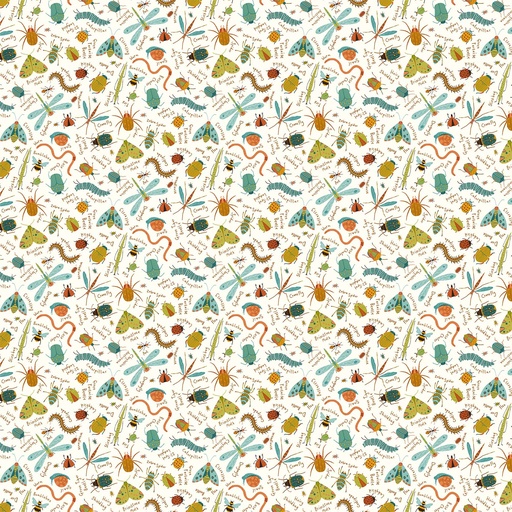 [N27299-11] BackYard Bug Collector - Large Tossed Bugs - CREAM