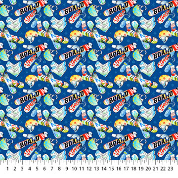 [N27240-48] Winter Sports - Boarding Equipment - DARK BLUE MULTI- sale