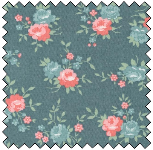 [M55310-15] Rosemary Cottage - Gather Floral - LAKE
