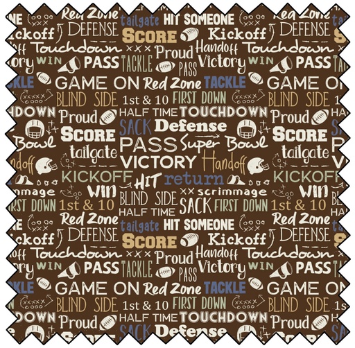 [CF49230706-02] Fall is for Football - Game Time - BROWN- sale
