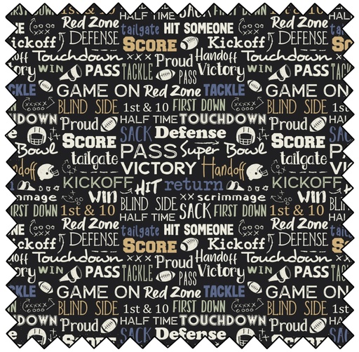 [CF49230706-01] Fall is for Football - Game Time - BLACK - sale