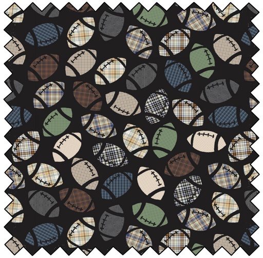 [CF49230701-03] Fall is for Football - Football Season - BLACK- sale