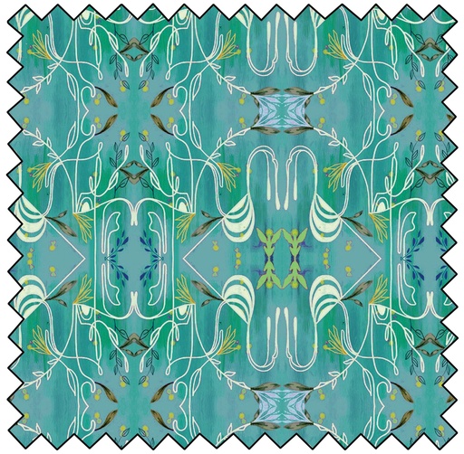 [B16489-84] True Colors - Modern Lace - TURQUOISE SALE