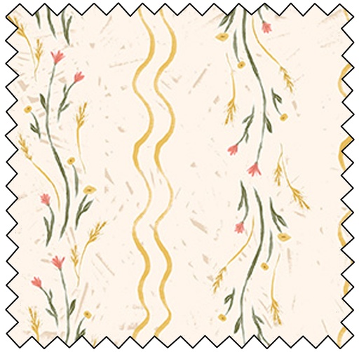 [F90937-11] Golden Hour - Stripe - CREAM - sale