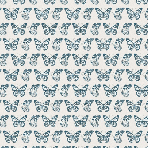 [CF66230105-04] GARDEN SEEDS - Butterflies - Navy - SALE
