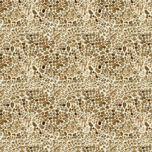 [CF55230604-02] COASTAL WATERWAYS - Pebbles - Cream - SALE