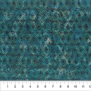 [B83351-44] Tile Fusion Batik - Diamond Dot - Sea Storm