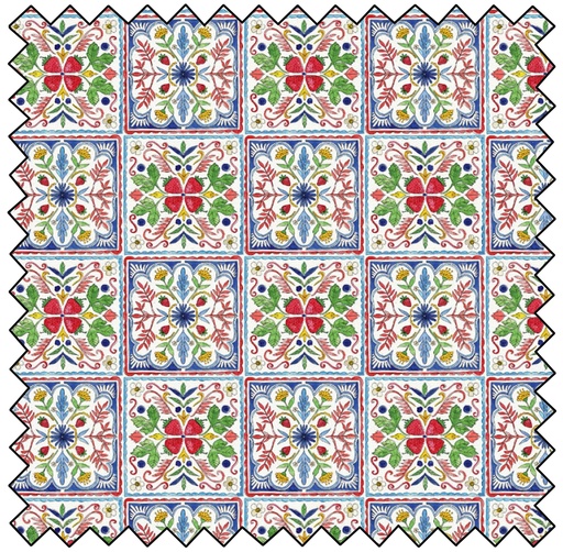 Sweet Summer - Tiles - MULTI - FINAL SALE