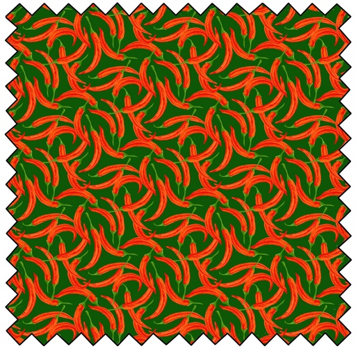 Eat Green - Chili Peppers - GREEN