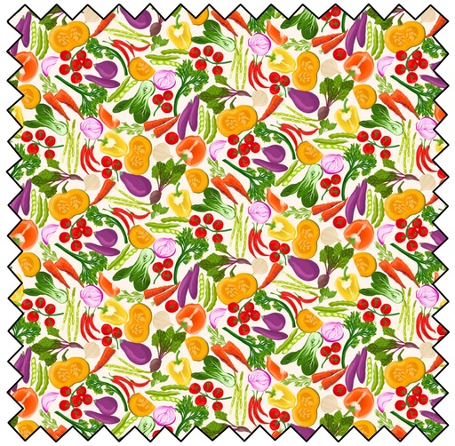 Eat Green - Vegetable Garden - CREAM - final sale