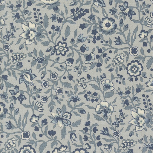 [M513971-13] SACRE BLEU - Jardinage Floral - Pearl/French Blue