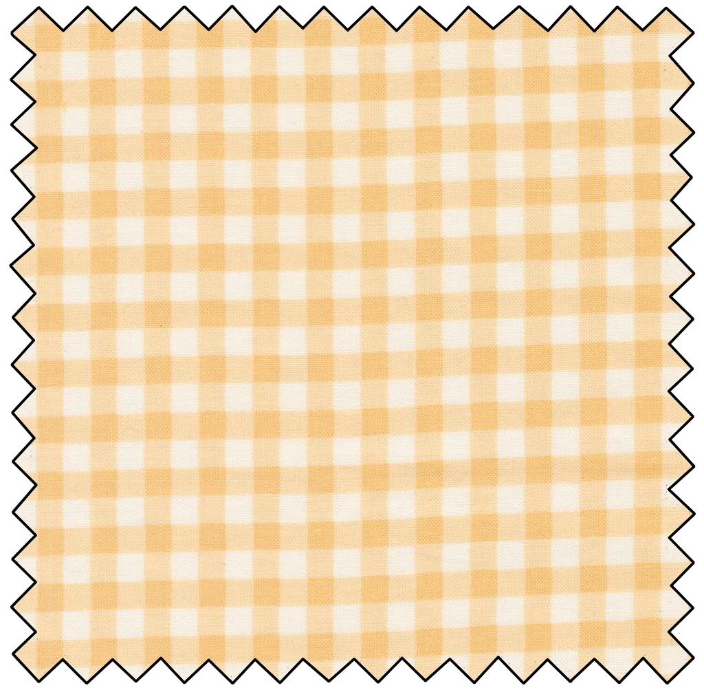 COTTAGE CHARM - Gingham - ENJOYABLE YELLOW