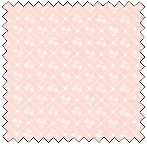 COTTAGE CHARM - Window Pane - Koral Kicks
